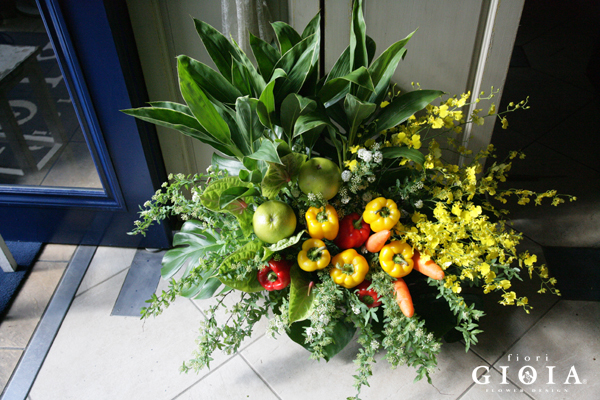 野菜のアレンジメント