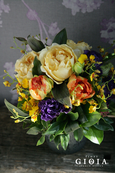 オレンジイエローアレンジメント