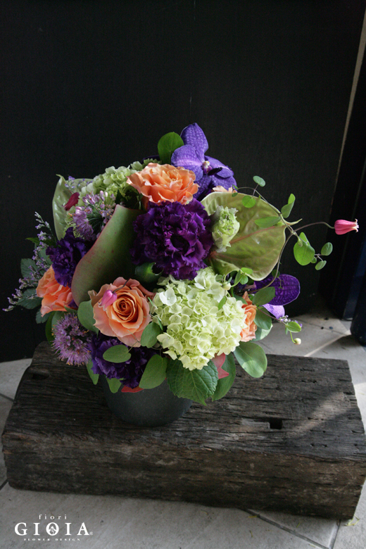 オレンジ＆パープル