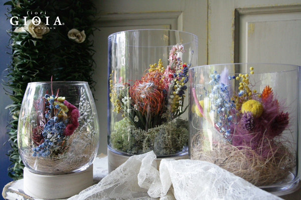 ガラスボトルDryFlower